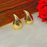 Golden Tear Drop Earring