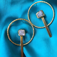 Statement Earrings Gold