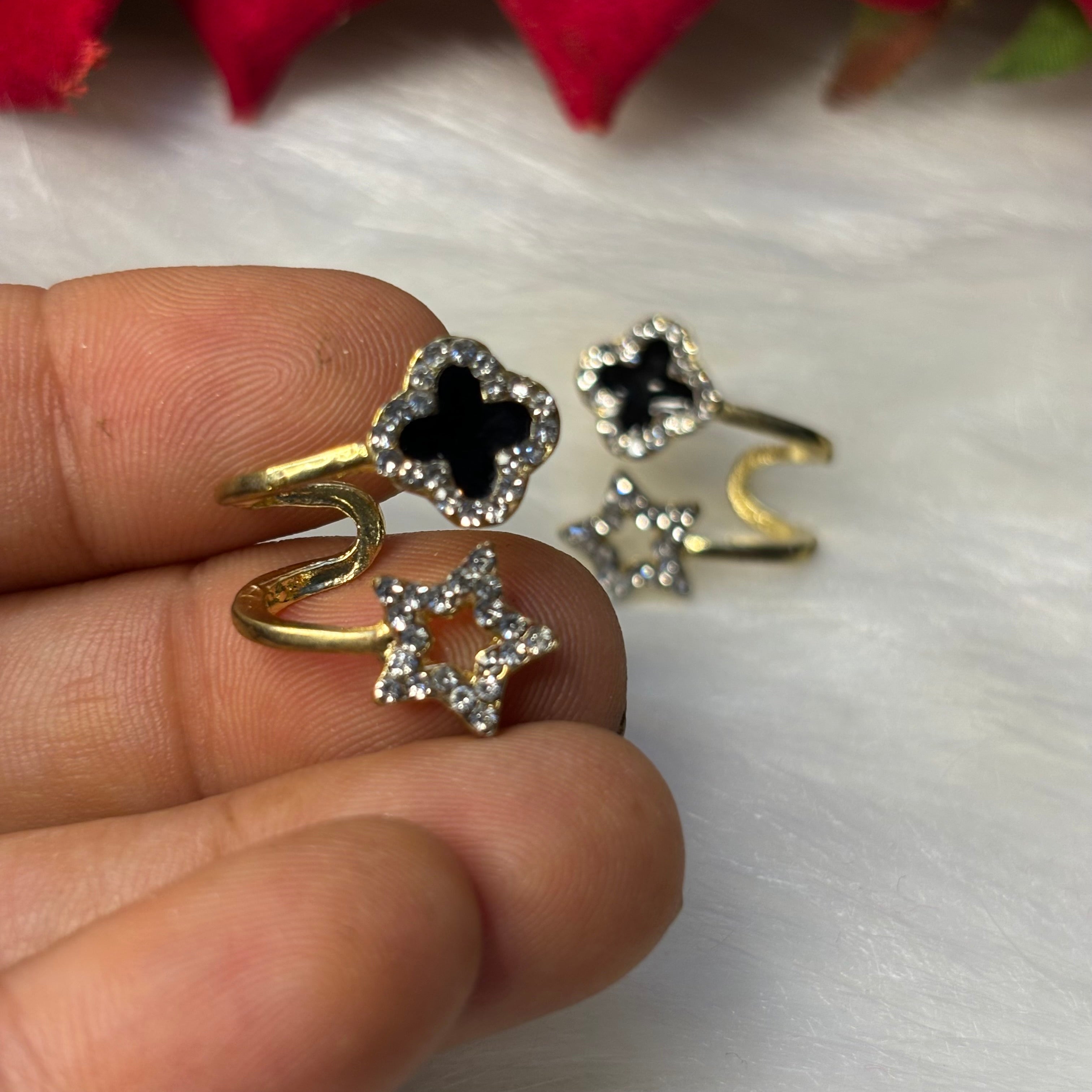 Celestial Charm Duo Earrings